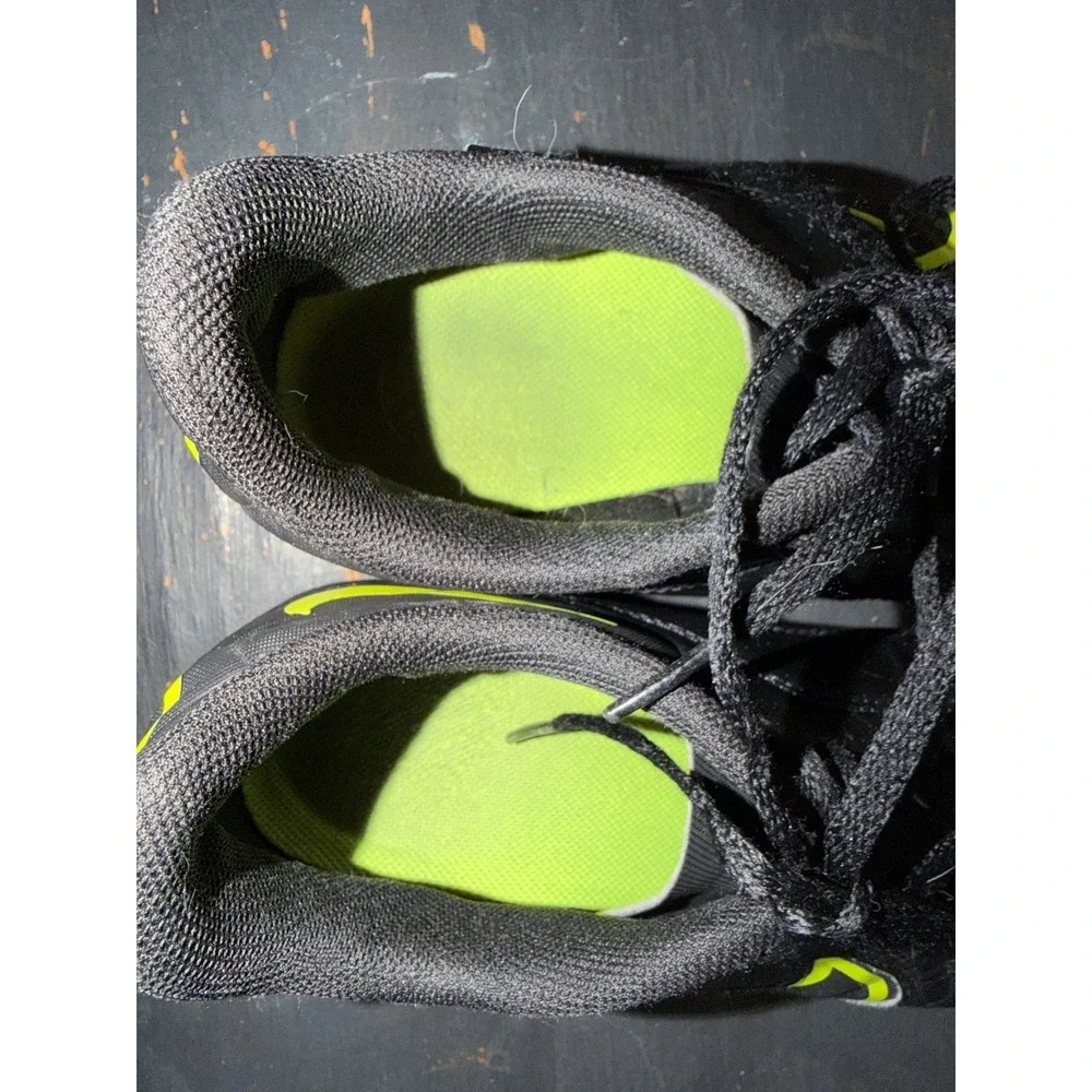 Nike Tiempo Black Yellow Kids Soccer Cleats Youth Size 5.5Y DA1334010